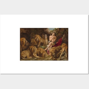 Daniel in the Lions' Den - Sir Peter Paul Rubens Posters and Art